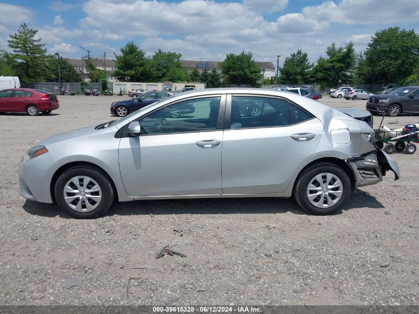 2014 Toyota Corolla L VIN: 2T1BURHE5EC208115 Lot: 39615328