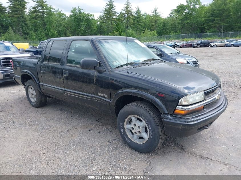 2001 Chevrolet S Truck S10 VIN: 1GCDT13W81K198458 Lot: 39615329