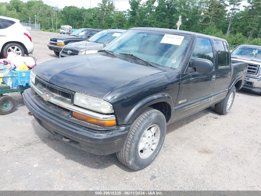 2001 Chevrolet S Truck S10 VIN: 1GCDT13W81K198458 Lot: 39615329