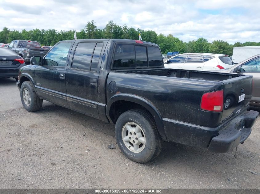 2001 Chevrolet S Truck S10 VIN: 1GCDT13W81K198458 Lot: 39615329