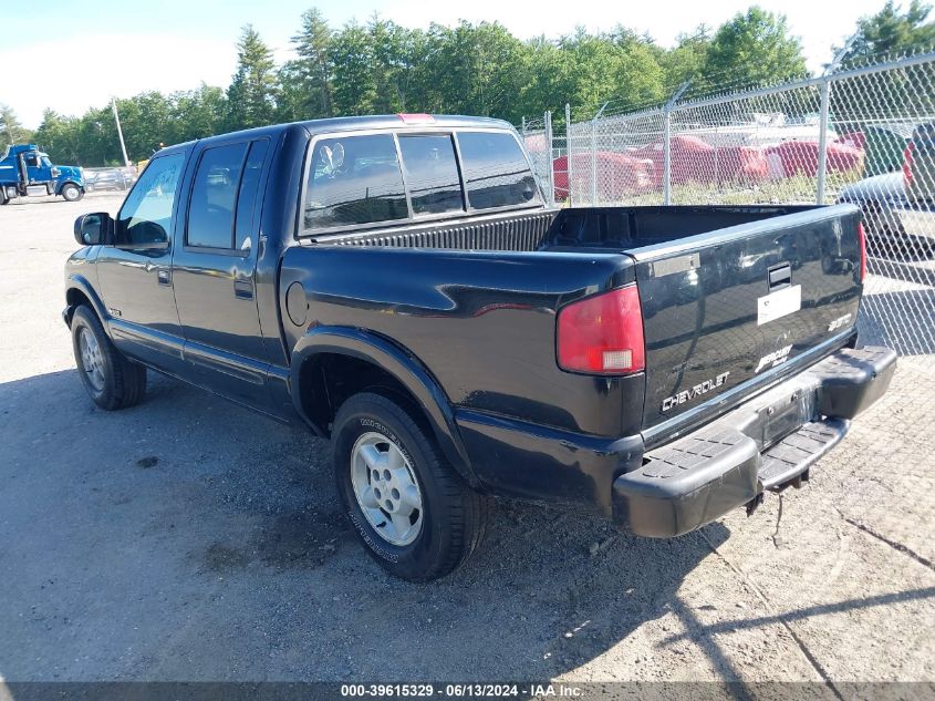 1GCDT13W81K198458 | 2001 CHEVROLET S-10