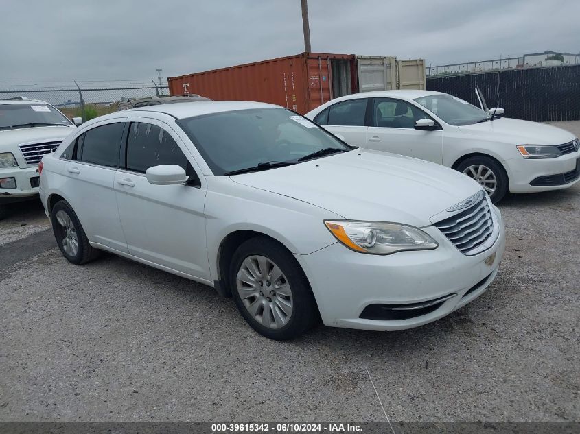 2014 Chrysler 200 Lx VIN: 1C3CCBAB0EN231401 Lot: 39615342