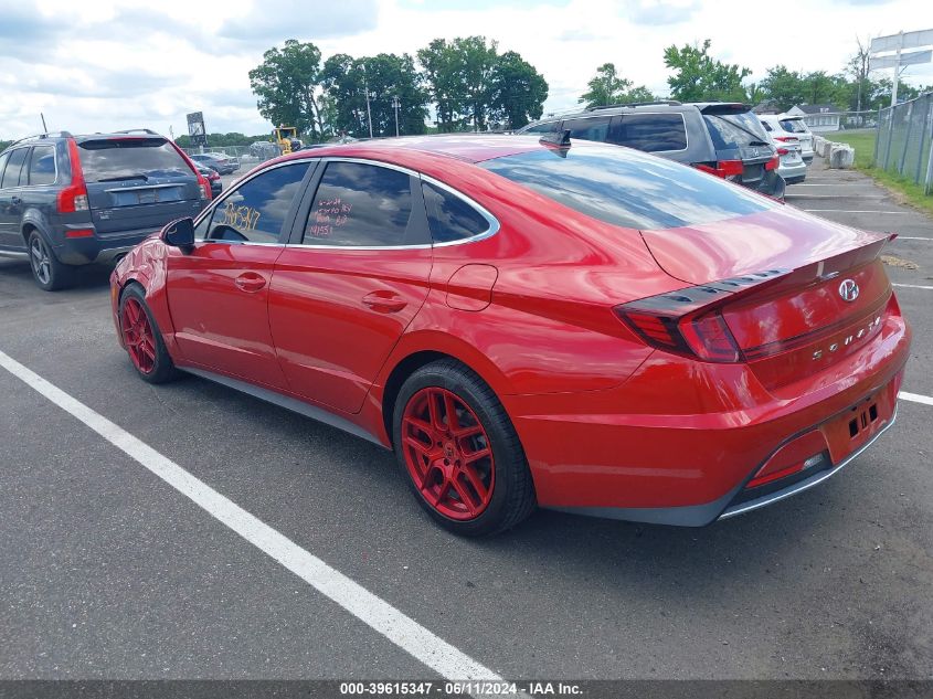 2021 Hyundai Sonata Se VIN: 5NPEG4JA9MH079046 Lot: 39615347