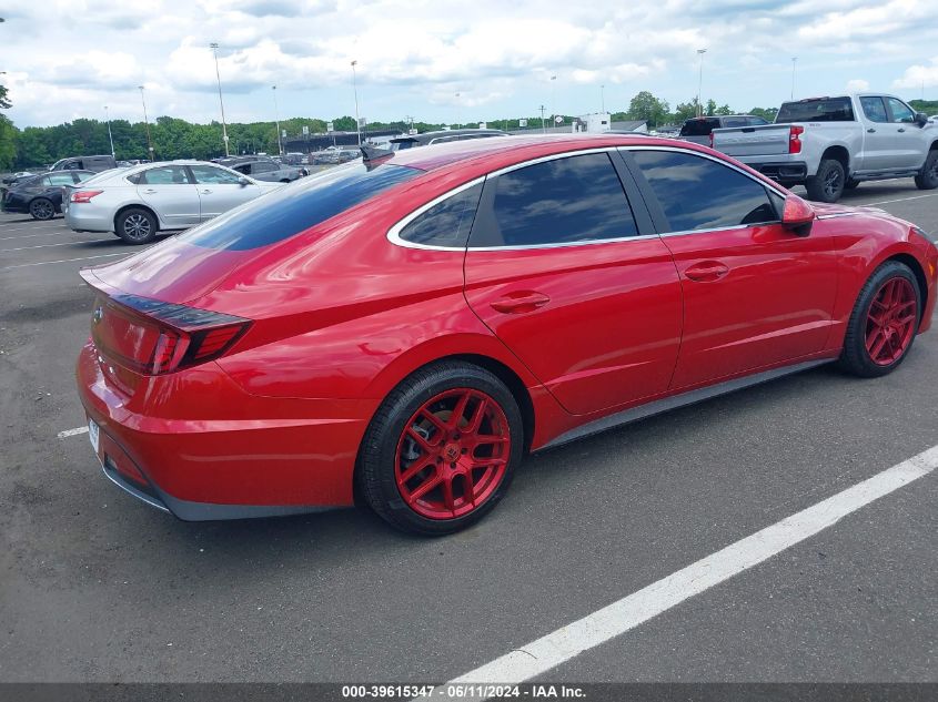 2021 Hyundai Sonata Se VIN: 5NPEG4JA9MH079046 Lot: 39615347