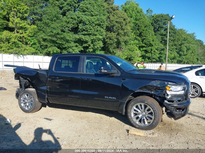 2024 Ram 1500 Laramie 4X4 5'7 Box VIN: 1C6SRFJTXRN212647 Lot: 39615350