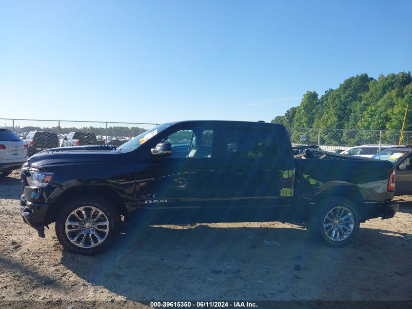 2024 Ram 1500 Laramie 4X4 5'7 Box VIN: 1C6SRFJTXRN212647 Lot: 39615350