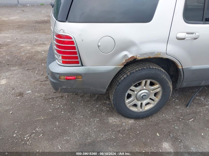 2005 Mercury Mountaineer VIN: 4M2ZU86W35UJ01176 Lot: 39615360