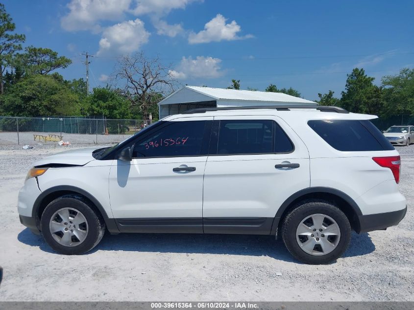 2014 Ford Explorer VIN: 1FM5K7B8XEGC33132 Lot: 39615364