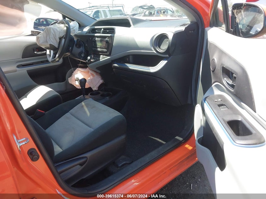 2012 Toyota Prius C Two VIN: JTDKDTB36C1019544 Lot: 39615374