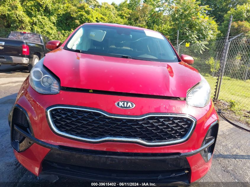 2021 Kia Sportage Lx VIN: KNDPM3AC8M7927130 Lot: 39615402