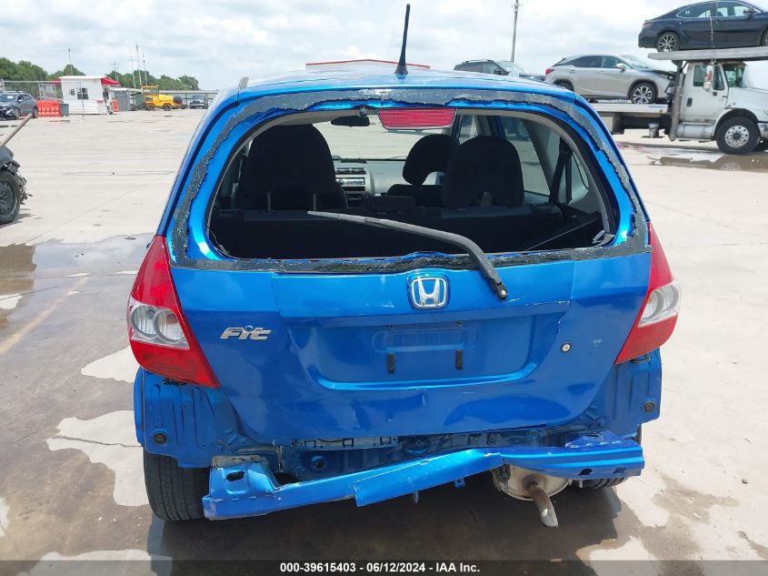 2008 Honda Fit VIN: JHMGD38478S046113 Lot: 39615403