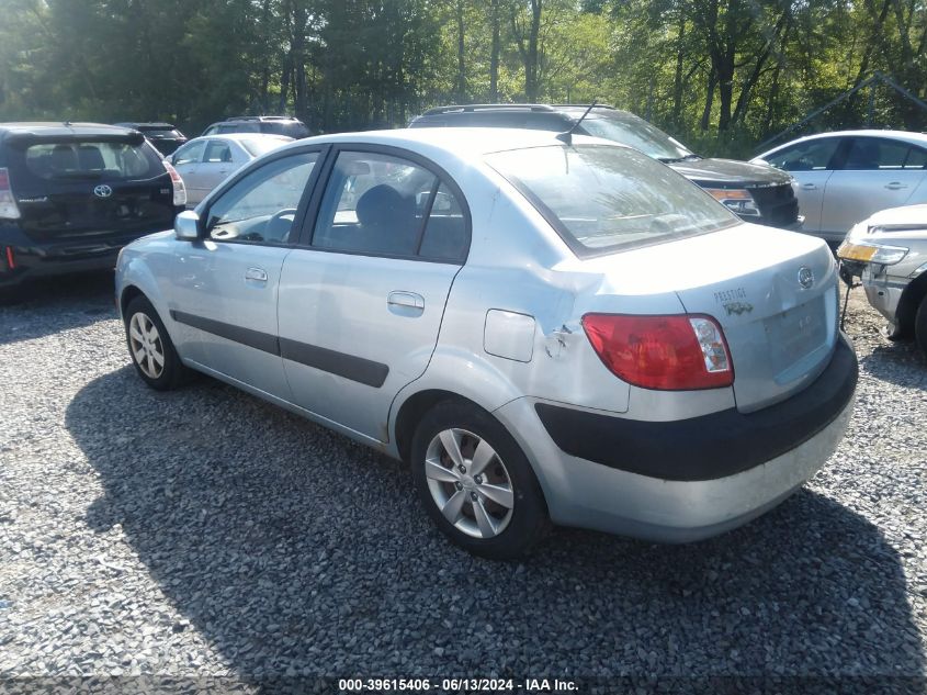 2008 Kia Rio Lx VIN: KNADE123386363706 Lot: 39615406