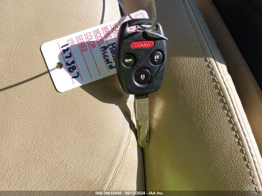 2011 Honda Accord 2.4 Se VIN: 1HGCP2F65BA127387 Lot: 39615408