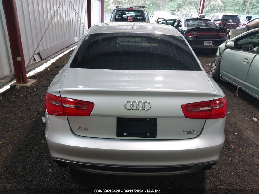 2012 Audi A6 3.0 Premium VIN: WAUHGAFCXCN039253 Lot: 39615420