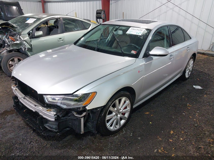 2012 Audi A6 3.0 Premium VIN: WAUHGAFCXCN039253 Lot: 39615420