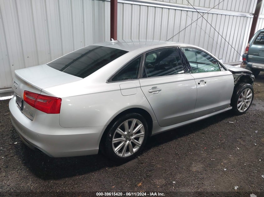 2012 Audi A6 3.0 Premium VIN: WAUHGAFCXCN039253 Lot: 39615420
