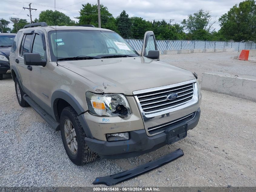 2006 Ford Explorer Xlt VIN: 1FMEU73E76UA70957 Lot: 39615438