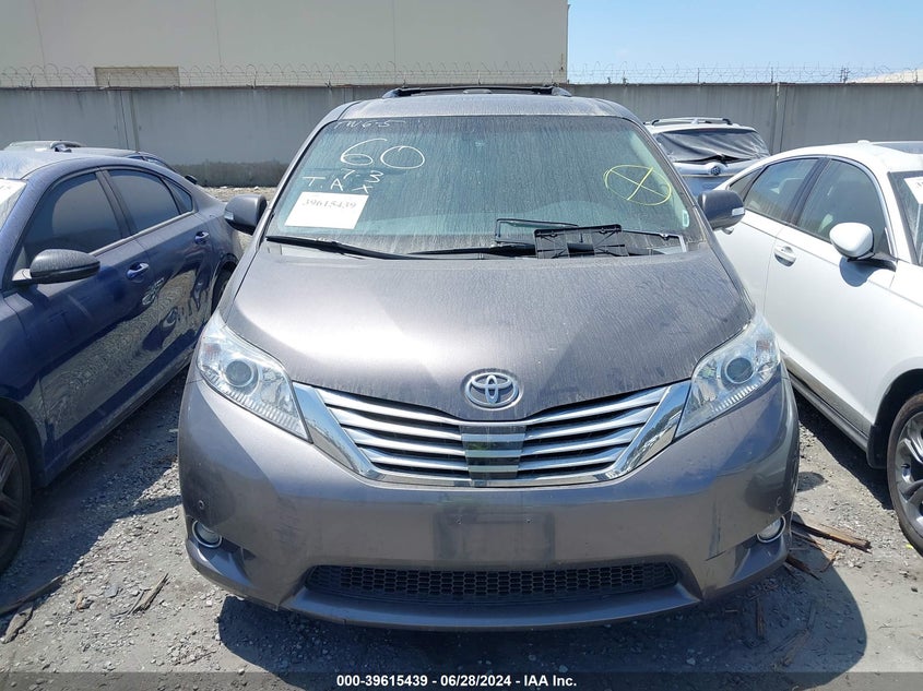 2014 Toyota Sienna Limited V6 7 Passenger VIN: 5TDYK3DC1ES503883 Lot: 39615439