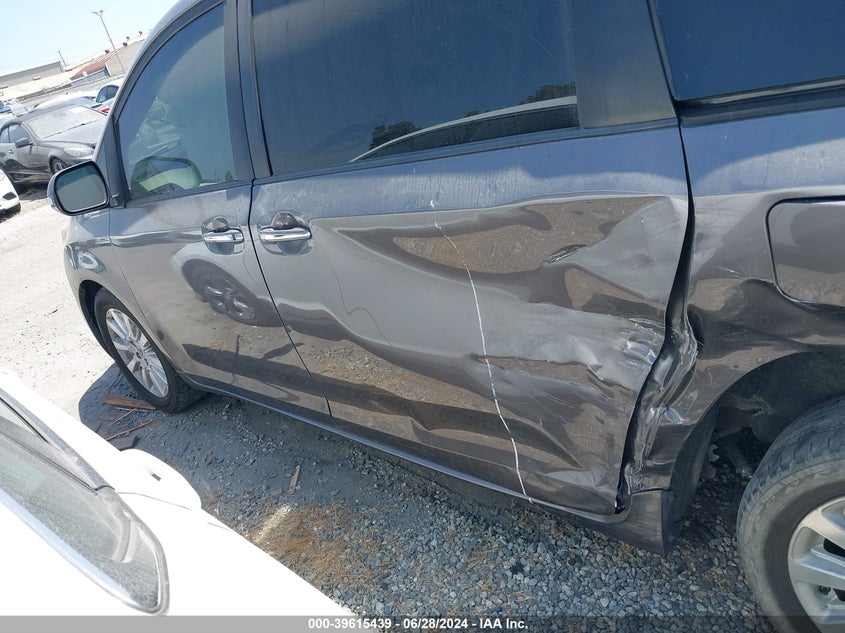 2014 Toyota Sienna Limited V6 7 Passenger VIN: 5TDYK3DC1ES503883 Lot: 39615439