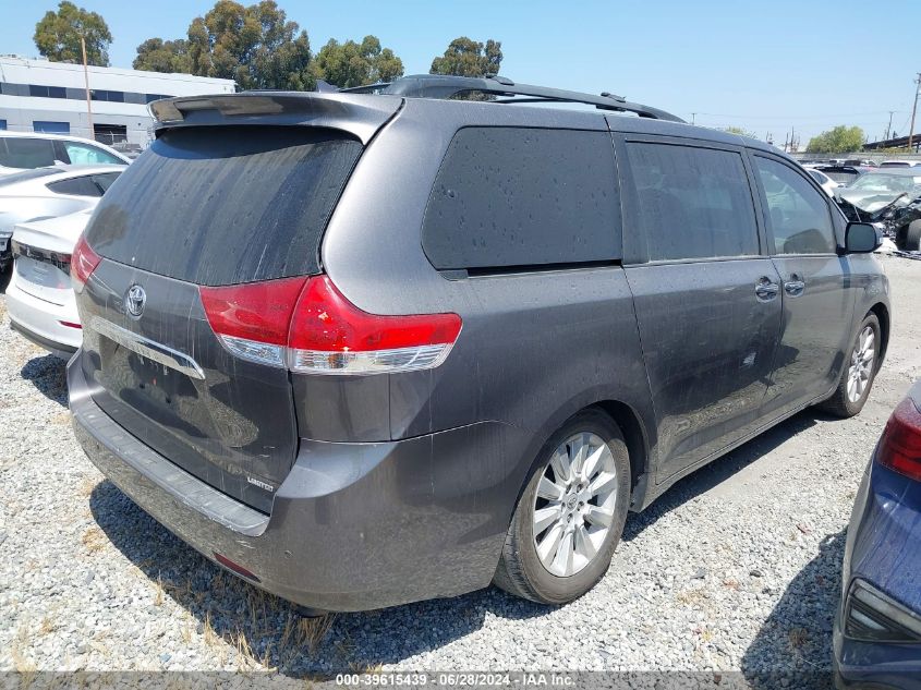 2014 Toyota Sienna Limited V6 7 Passenger VIN: 5TDYK3DC1ES503883 Lot: 39615439