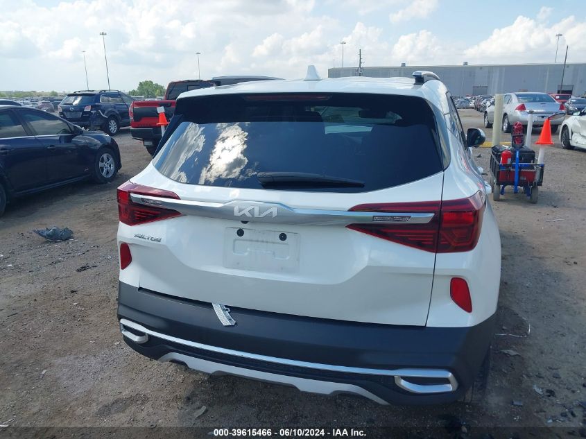 2023 Kia Seltos Ex VIN: KNDERCAA6P7416172 Lot: 39615466