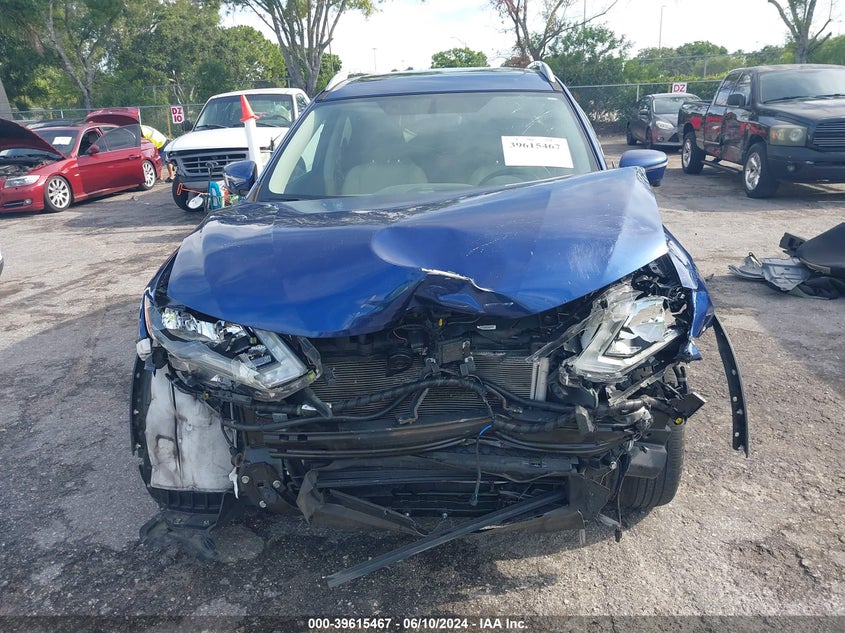 2018 Nissan Rogue Sv VIN: 5N1AT2MV7JC790311 Lot: 39615467