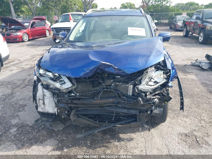 2018 Nissan Rogue Sv VIN: 5N1AT2MV7JC790311 Lot: 39615467
