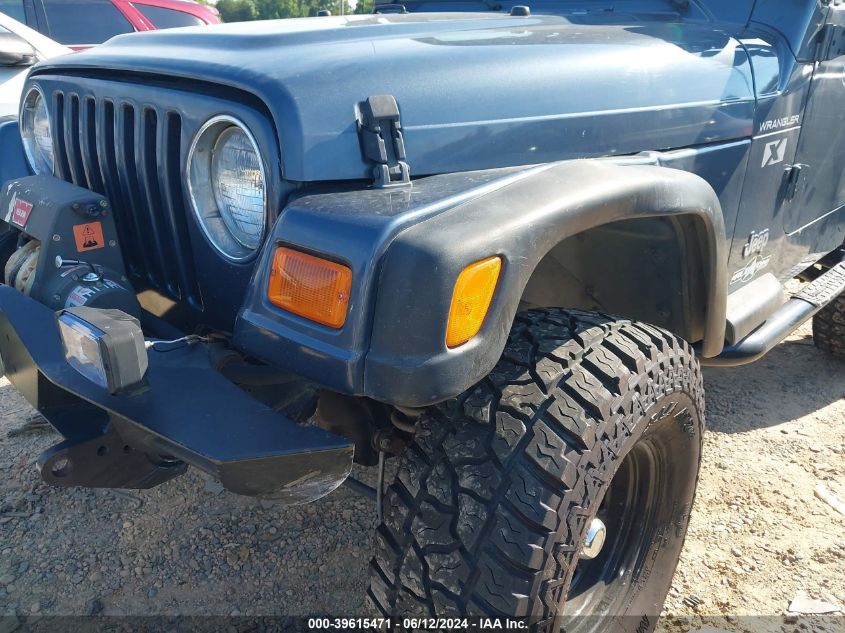 2002 Jeep Wrangler X VIN: 1J4FA39S22P713788 Lot: 39615471