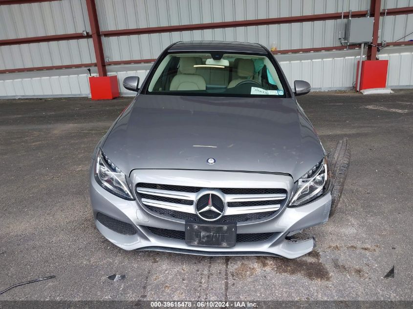 2016 Mercedes-Benz C 300 4Matic/Luxury 4Matic/Sport 4Matic VIN: 55SWF4KB4GU110459 Lot: 39615478