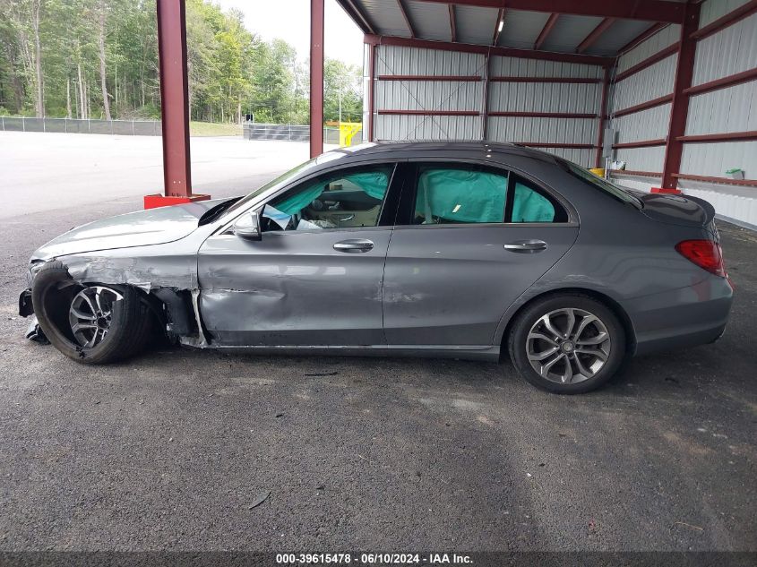 2016 Mercedes-Benz C 300 4Matic/Luxury 4Matic/Sport 4Matic VIN: 55SWF4KB4GU110459 Lot: 39615478