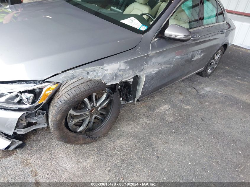 2016 Mercedes-Benz C 300 4Matic/Luxury 4Matic/Sport 4Matic VIN: 55SWF4KB4GU110459 Lot: 39615478