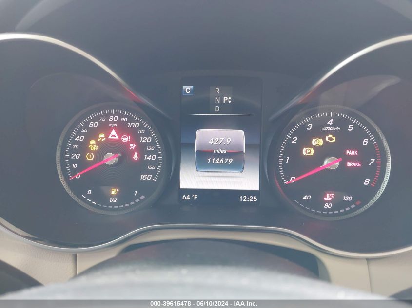 2016 Mercedes-Benz C 300 4Matic/Luxury 4Matic/Sport 4Matic VIN: 55SWF4KB4GU110459 Lot: 39615478