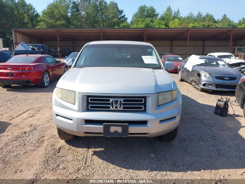 2006 Honda Ridgeline Rtl VIN: 2HJYK165X6H521555 Lot: 39615480