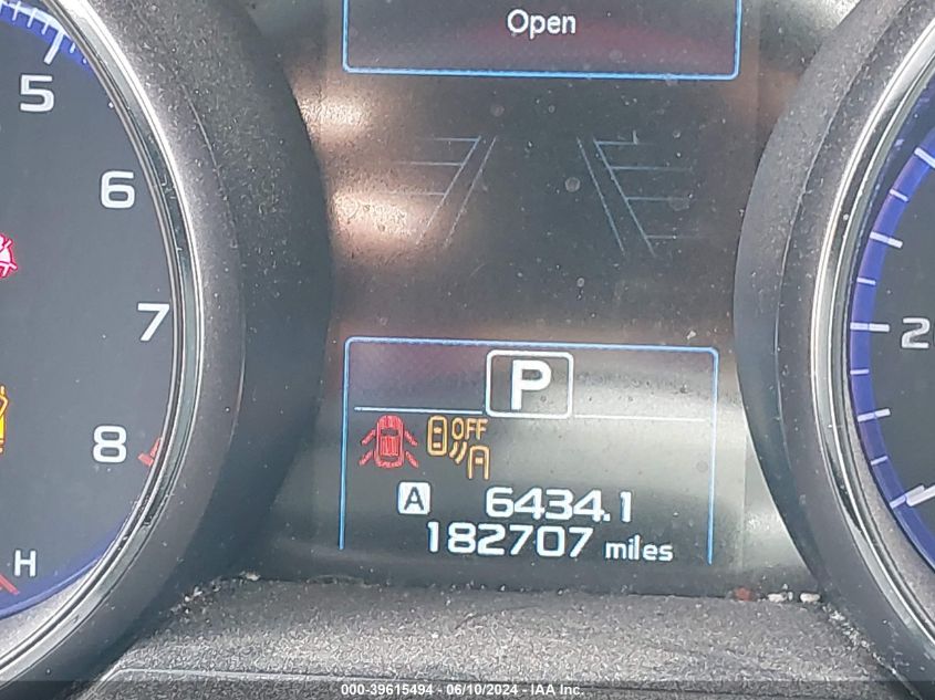 2016 Subaru Outback 2.5I Premium VIN: 4S4BSAHC8G3279662 Lot: 39615494