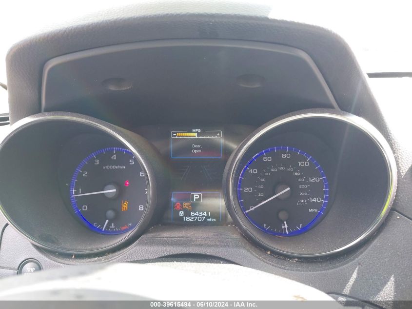 2016 Subaru Outback 2.5I Premium VIN: 4S4BSAHC8G3279662 Lot: 39615494