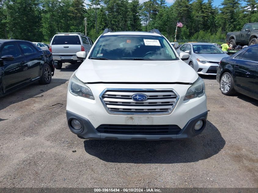 2016 Subaru Outback 2.5I Premium VIN: 4S4BSAHC8G3279662 Lot: 39615494