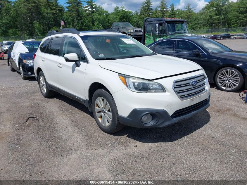 2016 Subaru Outback 2.5I Premium VIN: 4S4BSAHC8G3279662 Lot: 39615494