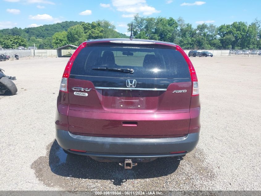 2014 Honda Cr-V Ex VIN: 5J6RM4H52EL051146 Lot: 39615504