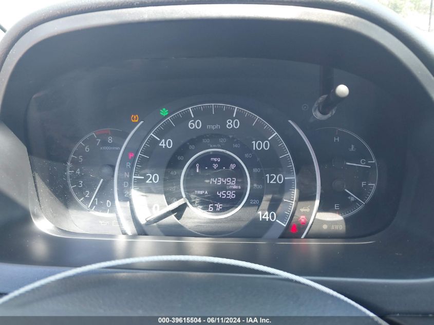 2014 Honda Cr-V Ex VIN: 5J6RM4H52EL051146 Lot: 39615504