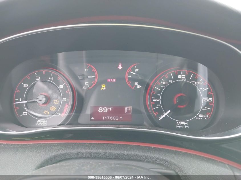 2013 Dodge Dart Rallye VIN: 1C3CDFBA2DD142864 Lot: 39615506