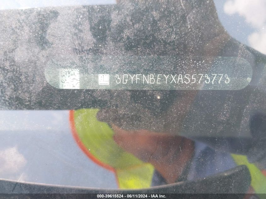 2010 Cadillac Srx Performance Collection VIN: 3GYFNBEYXAS573773 Lot: 39615524