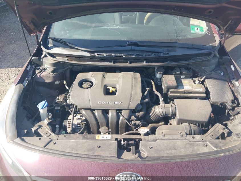 2017 Kia Forte Lx VIN: 3KPFL4A78HE015420 Lot: 39615529