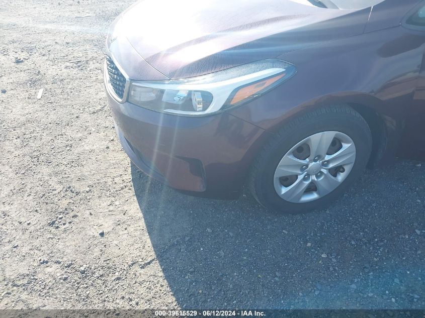 2017 Kia Forte Lx VIN: 3KPFL4A78HE015420 Lot: 39615529