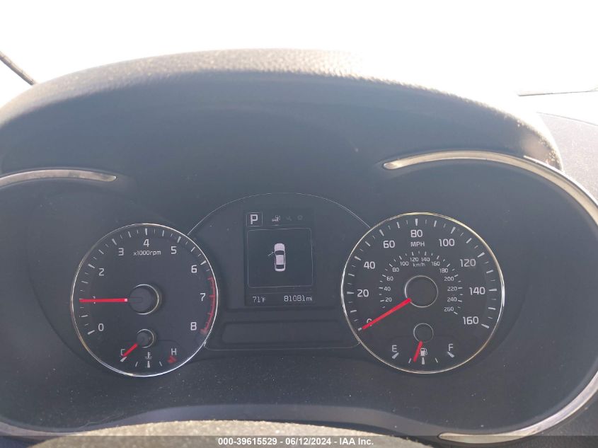 2017 Kia Forte Lx VIN: 3KPFL4A78HE015420 Lot: 39615529