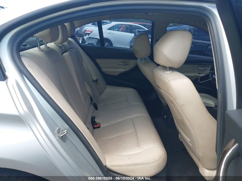 2015 BMW 328I VIN: WBA3A5G54FNS89482 Lot: 39615555