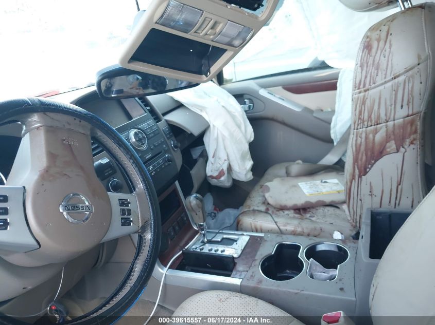 2008 Nissan Pathfinder Le VIN: 5N1AR18U38C611573 Lot: 39615557