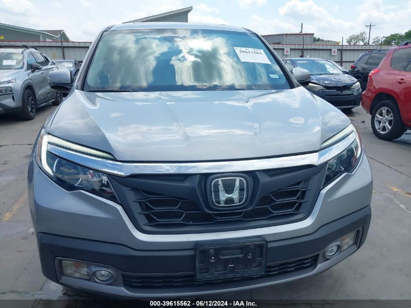 2019 Honda Ridgeline Rtl-E VIN: 5FPYK3F7XKB014597 Lot: 39615562