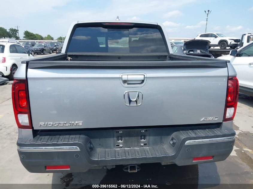 2019 Honda Ridgeline Rtl-E VIN: 5FPYK3F7XKB014597 Lot: 39615562