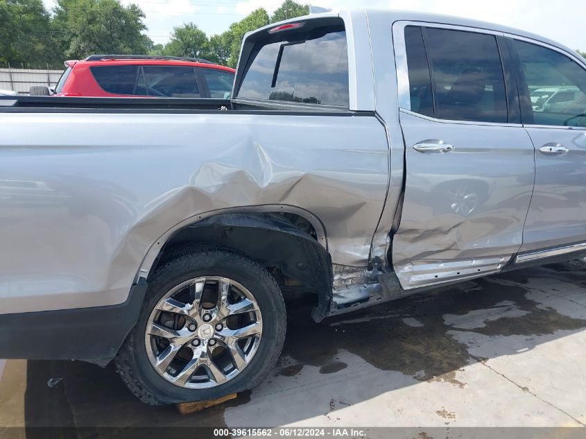 2019 Honda Ridgeline Rtl-E VIN: 5FPYK3F7XKB014597 Lot: 39615562