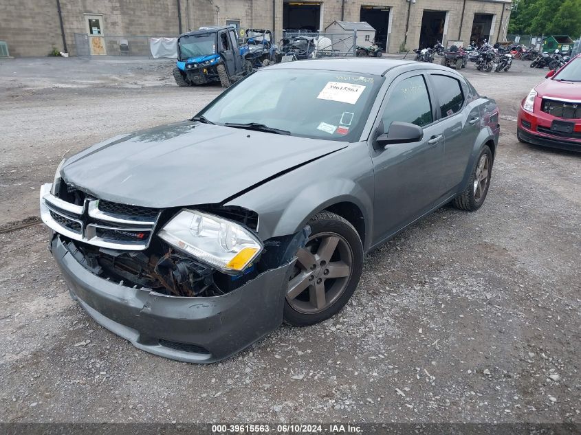 2013 Dodge Avenger Se VIN: 1C3CDZABXDN688088 Lot: 39615563